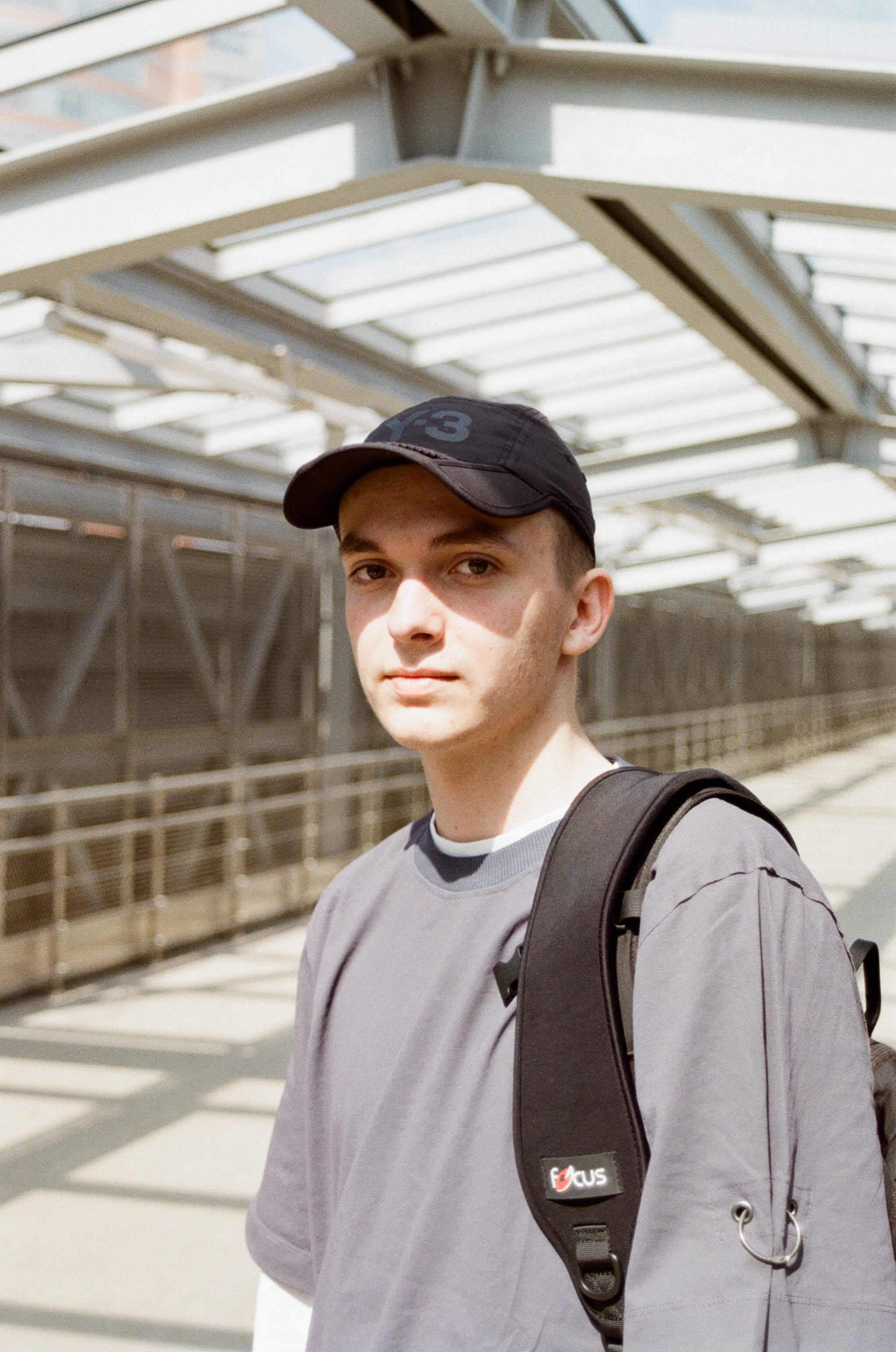 Portrait of photographer Danil Zanozin